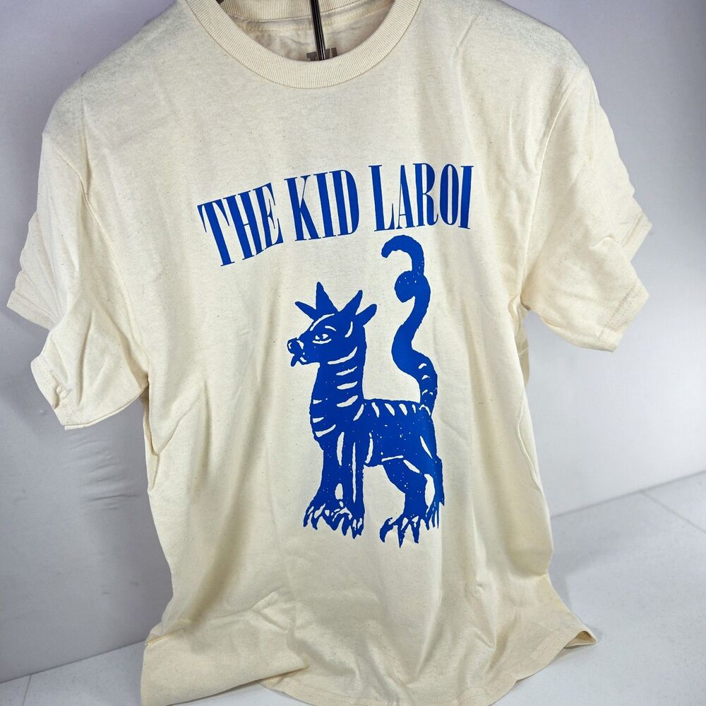 The Kid Laroi EOTW 2022 Tour Graphic Tee Cream Size M